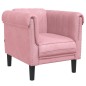vidaXL Sessel Rosa Samt vidaXL Sessel Rosa Samt