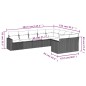 vidaXL 9-tlg. Garten-Sofagarnitur mit Kissen Braun Poly Rattan vidaXL 9-tlg. Garten-Sofagarnitur mit Kissen Braun Poly Rattan