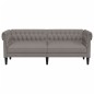 vidaXL Chesterfield-Sofa 3-Sitzer Taupe Stoff vidaXL Chesterfield-Sofa 3-Sitzer Taupe Stoff