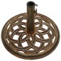 vidaXL Sonnenschirmständer Bronzen 44x44x31 cm Gusseisen vidaXL Sonnenschirmständer Bronzen 44x44x31 cm Gusseisen