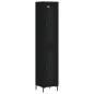 vidaXL Highboard Schwarz 34,5x34x180 cm Holzwerkstoff vidaXL Highboard Schwarz 34,5x34x180 cm Holzwerkstoff