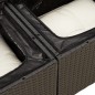 vidaXL 9-tlg. Garten-Sofagarnitur mit Kissen Schwarz Poly Rattan vidaXL 9-tlg. Garten-Sofagarnitur mit Kissen Schwarz Poly Rattan