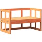 vidaXL 2-in-1 Gartensofa Verlängerbar Wachsbraun Massivholz Kiefer vidaXL 2-in-1 Gartensofa Verlängerbar Wachsbraun Massivholz Kiefer