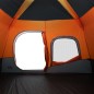 vidaXL Familienzelt 6 Personen Grau Orange Quick Release Wasserdicht vidaXL Familienzelt 6 Personen Grau Orange Quick Release Wasserdicht