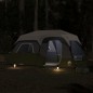vidaXL Familienzelt mit LED 9 Personen Hellgrün Quick Release vidaXL Familienzelt mit LED 9 Personen Hellgrün Quick Release