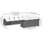vidaXL 10-tlg. Garten-Sofagarnitur mit Kissen Braun Poly Rattan vidaXL 10-tlg. Garten-Sofagarnitur mit Kissen Braun Poly Rattan