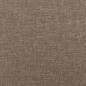 vidaXL Boxspringbett mit Matratze & LED Taupe 120x190 cm Stoff vidaXL Boxspringbett mit Matratze & LED Taupe 120x190 cm Stoff