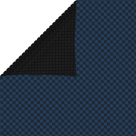 vidaXL Treibende Pool-Solarplane PE 488x244 cm Schwarz und Blau