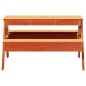 vidaXL Picknicktisch für Kinder Wachsbraun 88x97x52 cm Massivholz vidaXL Picknicktisch für Kinder Wachsbraun 88x97x52 cm Massivholz