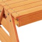 vidaXL Picknicktisch für Kinder Wachsbraun 88x97x52 cm Massivholz vidaXL Picknicktisch für Kinder Wachsbraun 88x97x52 cm Massivholz