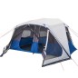 vidaXL Campingzelt mit LED Blau 443x437x229 cm vidaXL Campingzelt mit LED Blau 443x437x229 cm
