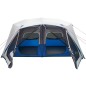 vidaXL Campingzelt mit LED Blau 443x437x229 cm vidaXL Campingzelt mit LED Blau 443x437x229 cm