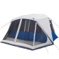 vidaXL Campingzelt mit LED Blau 443x437x229 cm vidaXL Campingzelt mit LED Blau 443x437x229 cm