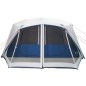 vidaXL Campingzelt mit LED Blau 443x437x229 cm vidaXL Campingzelt mit LED Blau 443x437x229 cm