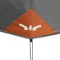 vidaXL Campingzelt 9 Personen Grau und Orange 441x288x217 cm vidaXL Campingzelt 9 Personen Grau und Orange 441x288x217 cm
