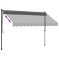 vidaXL Markise Einziehbar Anthrazit 300x150 cm Stoff und Stahl vidaXL Markise Einziehbar Anthrazit 300x150 cm Stoff und Stahl