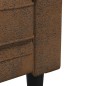 vidaXL Chesterfield-Sofa 2-Sitzer Braun Stoff vidaXL Chesterfield-Sofa 2-Sitzer Braun Stoff