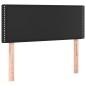 vidaXL Boxspringbett mit Matratze & LED Schwarz 120x190 cm Kunstleder vidaXL Boxspringbett mit Matratze & LED Schwarz 120x190 cm Kunstleder
