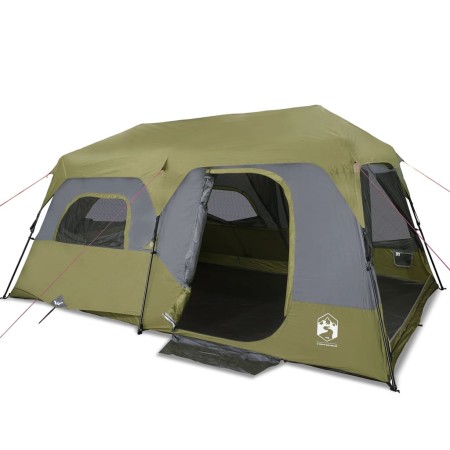 vidaXL Campingzelt 9 Personen Grün 441x288x217 cm