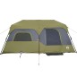 vidaXL Campingzelt 9 Personen Grün 441x288x217 cm vidaXL Campingzelt 9 Personen Grün 441x288x217 cm