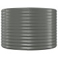 vidaXL Hochbeet Pulverbeschichteter Stahl 249x100x68 cm Grau vidaXL Hochbeet Pulverbeschichteter Stahl 249x100x68 cm Grau