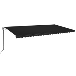 Gelenkarmmarkise Automatisch 450x600x350 350 cm Anthrazit