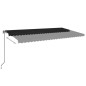 Gelenkarmmarkise Automatisch 450x600x350 350 cm Anthrazit Gelenkarmmarkise Automatisch 450x600x350 350 cm Anthrazit
