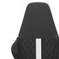 vidaXL Gaming-Stuhl Schwarz und Weiß Kunstleder vidaXL Gaming-Stuhl Schwarz und Weiß Kunstleder