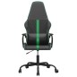 vidaXL Gaming-Stuhl Schwarz und Grün Kunstleder vidaXL Gaming-Stuhl Schwarz und Grün Kunstleder