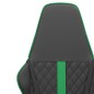 vidaXL Gaming-Stuhl Schwarz und Grün Kunstleder vidaXL Gaming-Stuhl Schwarz und Grün Kunstleder