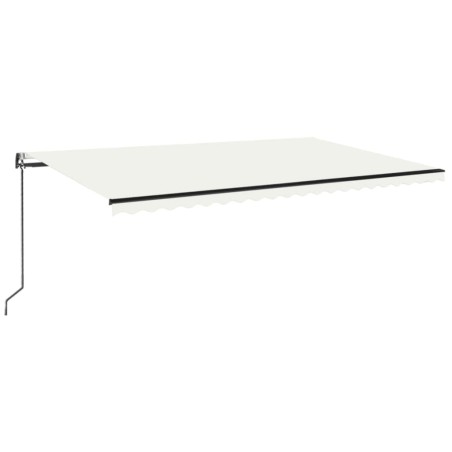Gelenkarmmarkise Automatisch 500x350 cm Creme