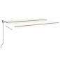 Gelenkarmmarkise Automatisch 500x350 cm Creme Gelenkarmmarkise Automatisch 500x350 cm Creme