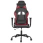 vidaXL Gaming-Stuhl Schwarz und Weinrot Kunstleder vidaXL Gaming-Stuhl Schwarz und Weinrot Kunstleder