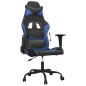 vidaXL Gaming-Stuhl Schwarz und Blau Kunstleder vidaXL Gaming-Stuhl Schwarz und Blau Kunstleder