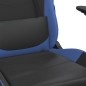 vidaXL Gaming-Stuhl Schwarz und Blau Kunstleder vidaXL Gaming-Stuhl Schwarz und Blau Kunstleder