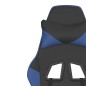 vidaXL Gaming-Stuhl Schwarz und Blau Kunstleder vidaXL Gaming-Stuhl Schwarz und Blau Kunstleder