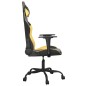 vidaXL Gaming-Stuhl Schwarz und Golden Kunstleder vidaXL Gaming-Stuhl Schwarz und Golden Kunstleder