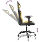 vidaXL Gaming-Stuhl Schwarz und Golden Kunstleder vidaXL Gaming-Stuhl Schwarz und Golden Kunstleder