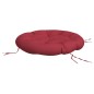 vidaXL Kissen Rund Weinrot Ø 100x11 cm Oxford-Gewebe vidaXL Kissen Rund Weinrot Ø 100x11 cm Oxford-Gewebe