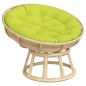 vidaXL Kissen Rund Knallgrün Ø 100x11 cm Oxford-Gewebe vidaXL Kissen Rund Knallgrün Ø 100x11 cm Oxford-Gewebe