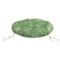 vidaXL Kissen Rund Blattmuster Ø 60x11 cm Oxford-Gewebe vidaXL Kissen Rund Blattmuster Ø 60x11 cm Oxford-Gewebe