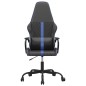 vidaXL Gaming-Stuhl mit Massagefunktion Blau und Schwarz Kunstleder vidaXL Gaming-Stuhl mit Massagefunktion Blau und Schwarz Kunstleder