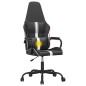 vidaXL Gaming-Stuhl mit Massagefunktion Weiß und Schwarz Kunstleder vidaXL Gaming-Stuhl mit Massagefunktion Weiß und Schwarz Kunstleder