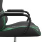 vidaXL Gaming-Stuhl mit Massagefunktion Grün und Schwarz Kunstleder vidaXL Gaming-Stuhl mit Massagefunktion Grün und Schwarz Kunstleder