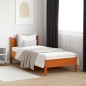 vidaXL Massivholzbett Wachsbraun 75x190 cm Kiefer vidaXL Massivholzbett Wachsbraun 75x190 cm Kiefer