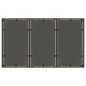 vidaXL Gartentisch mit Glasplatte Braun 150x90x75 cm Poly Rattan vidaXL Gartentisch mit Glasplatte Braun 150x90x75 cm Poly Rattan