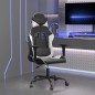 vidaXL Gaming-Stuhl mit Massagefunktion Schwarz und Weiß Kunstleder vidaXL Gaming-Stuhl mit Massagefunktion Schwarz und Weiß Kunstleder