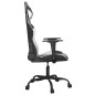 vidaXL Gaming-Stuhl mit Massagefunktion Schwarz und Weiß Kunstleder vidaXL Gaming-Stuhl mit Massagefunktion Schwarz und Weiß Kunstleder