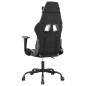 vidaXL Gaming-Stuhl mit Massagefunktion Schwarz und Weiß Kunstleder vidaXL Gaming-Stuhl mit Massagefunktion Schwarz und Weiß Kunstleder