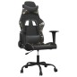 vidaXL Gaming-Stuhl mit Massagefunktion Schwarz Tarnfarben Kunstleder vidaXL Gaming-Stuhl mit Massagefunktion Schwarz Tarnfarben Kunstleder